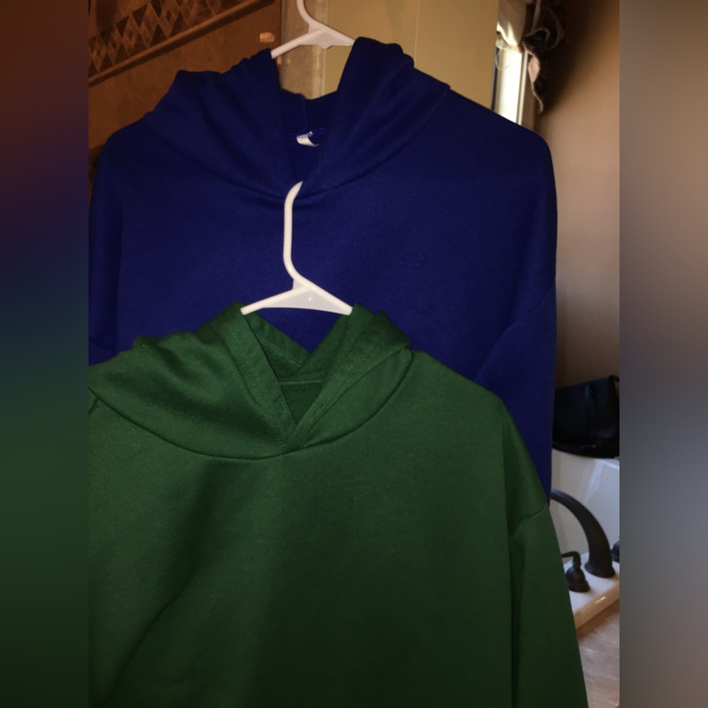 Two Lightweight Hoodies
